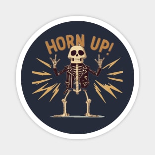 Skeleton Finger Horn Up Magnet